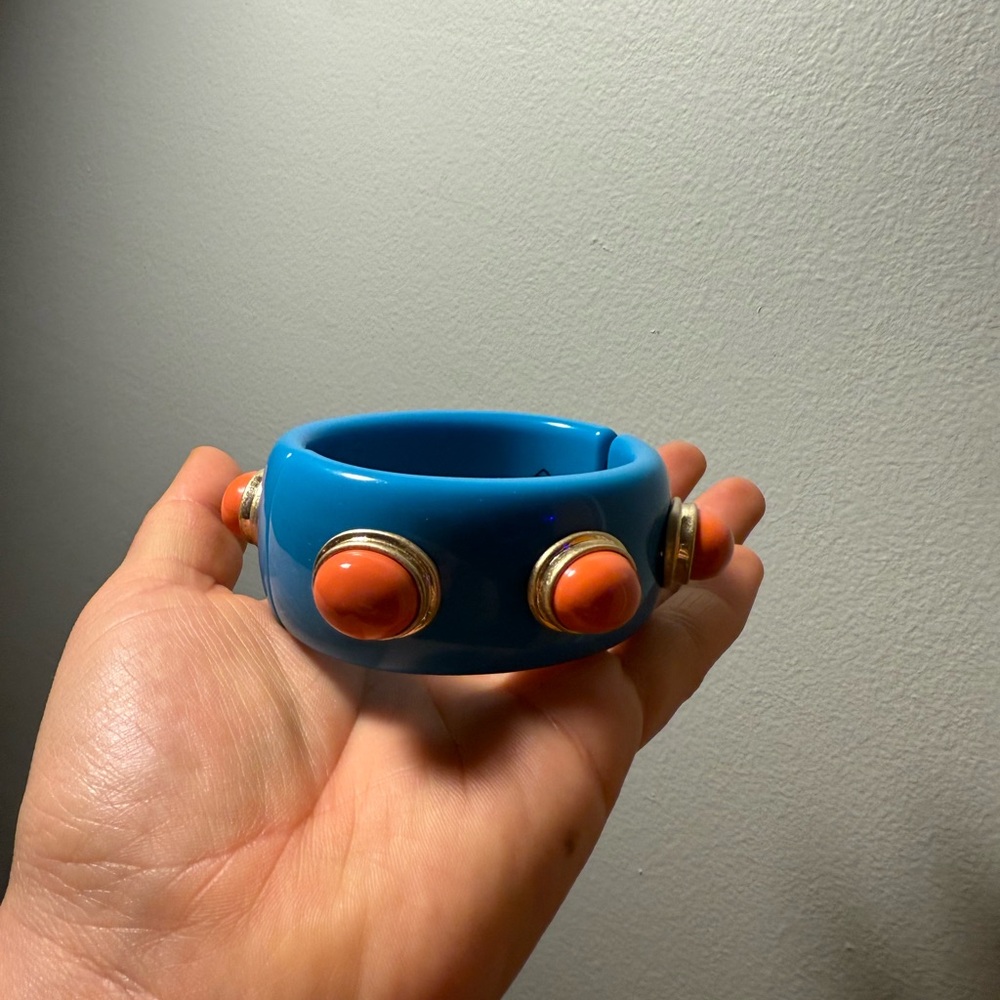 Vintage Funky Chunky Costume Bangle Bracelet - Picture 4 of 6